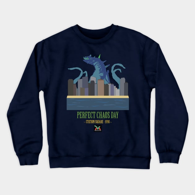 Perfect Chaos Day Crewneck Sweatshirt by megavisions